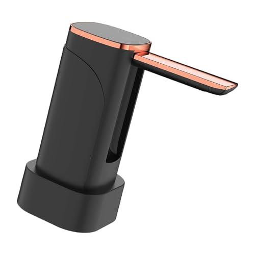 PANGBOER Dispensador de agua automático para cubo, plegable, pantalla LED, dispensador de agua de silicona, para uso en casa y oficina