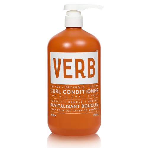 VERB Curl Conditioner 32 fl oz | Detangle + Enhance Waves, Curls + Coils