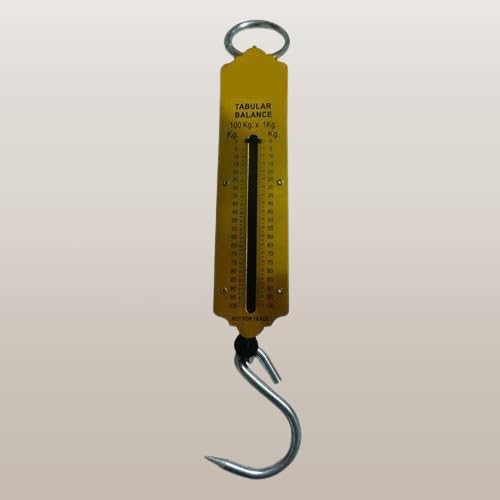 Spring Balance 10KG/100N Metal | Analog Hanging Scale Spring Balance with Hook | Compact Pocket Spring Balance for Weighing-image-7