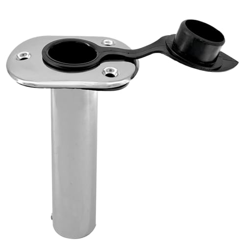 Support canne à pêche encastrable inox évite les chutes de matériel
