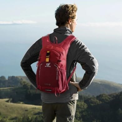 Miniatura 7 de SKYSPER Mochila de senderismo pequeña  Mochila de viaje de 15 L, bolsa ligera, resistente al agua, mochilas de senderismo para mujeres y hombres