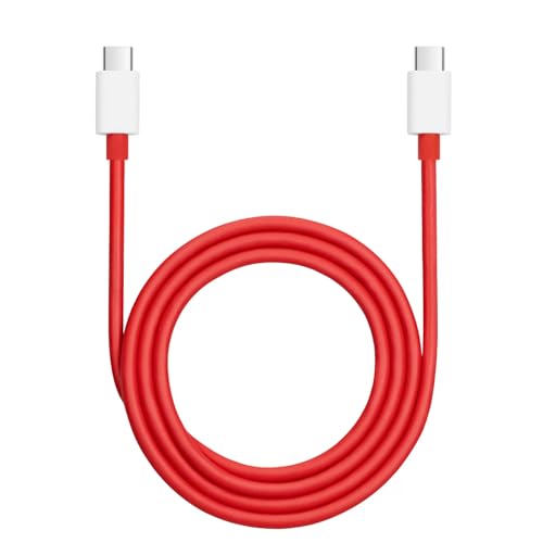 TELEFONMAX SUPERVOOC Cable de carga USB C para cable de datos original Oneplus para cable de carga rápida USB C a tipo C Oneplus 12 12R 11 11R 10 10T 9 9Pro 8 8T 8Pro 7 7 Pro 7T Nord Nord 2 N100