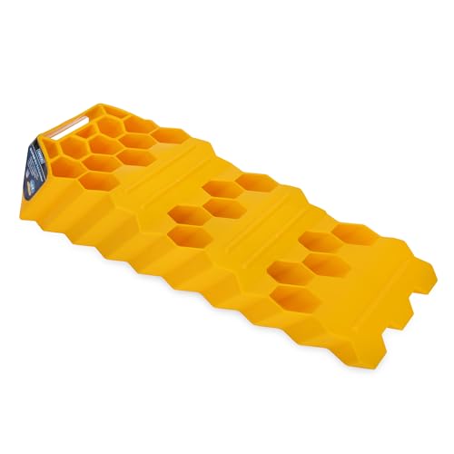 Camco Camper/RV Super Tri-Leveler - Features Heavy Duty Trailer Ramp Design w/3 RV Leveling Heights of 2 , 3.5 , and 5 & Built-in Carry Handle - 12,500 lb Load Capacity (21028)