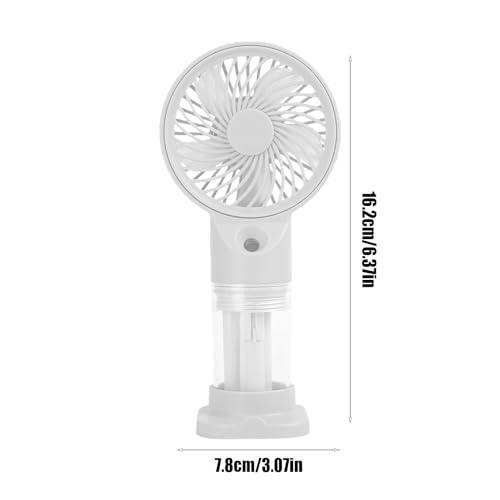 Ventilateur de brumisation manuel portable USB à 3 vitesses - 6