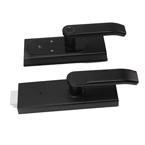 Cerradura Inteligente de aleación de aluminio en negro mate 2
