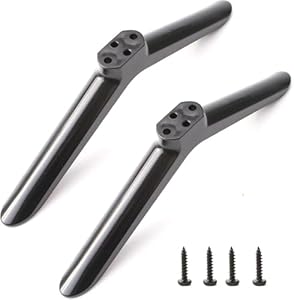 2 Pcs TV Feet Replacement, for TCL Most 24in/32in/40in/49in/50in, Easy to Install Replacement Legs, Television Table Top Desk Stand Base Replacement Compatible with JVC/Sharp/Samsung/Hisense/L...