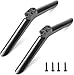 2 Pcs TV Feet Replacement, for TCL Most 24in/32in/40in/49in/50in, Easy to Install Replacement Legs, Television Table Top Desk Stand Base Replacement Compatible with JVC/Sharp/Samsung/Hisense/L...