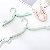 Les cintres pliables sont parfaits pour les voyageurs comme vous.