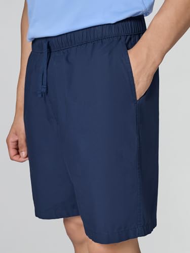 Image of XYXX Zen Solid Shorts for Men with Side Pockets and Drawstring |Relaxed Fit Shorts