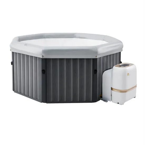 Bagno Italia Minipiscina idromassaggio autogonfiante 193 cm spa relax 6 posti motore esterno 138 getti