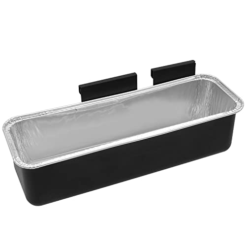Mixrbbq Grease Collection Cup With Aluminum Drip Pans Set For Camp Chef Griddles, Professional Drip Catcher Pan Holder For Camp Chef Stove Sg100 Sg90 Sg14 Sg30 Sg60, Foil Pans(10 Pack), 24 Oz #TOP2