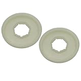 Ventaja del kit de doble cubierta: dos cubiertas de protección proporcionan reemplazos de cobertura extendida o necesidades operativas. Para Husqvarna 61 66 266 268 272XP Jonsered 625 630 670 pieza de motosierra Reemplazar OEM 501831701. Recibirás: 2 cubiertas de protección contra el polvo para bomba de aceite