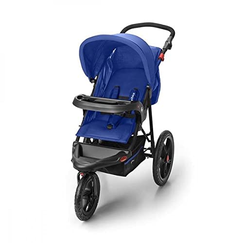 Carrinho de Bebê 3 Rodas Fisher Price Expedition TS Até 15Kg Azul - BB585