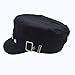 ZARSIO Newsboy Hats for Women Newsboy Caps Beret Hat Chauffeur Hat for Fashion Ladies (US, Numeric, 7 1/8, 7 1/4, Black)