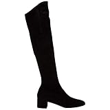 Made in Italy L\'Autre Chose Damen Overknee Stiefel Nero 38.5 EU