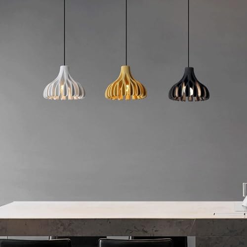 Lámpara colgante moderna de hierro para iluminación decorativa de techos 6