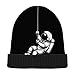 QGBYMX Winter Beanie Astronaut Space Black for Men Women – Fashion Design, Unisex Soft Warm Knit Hat Ski Stocking Cuffed Cap