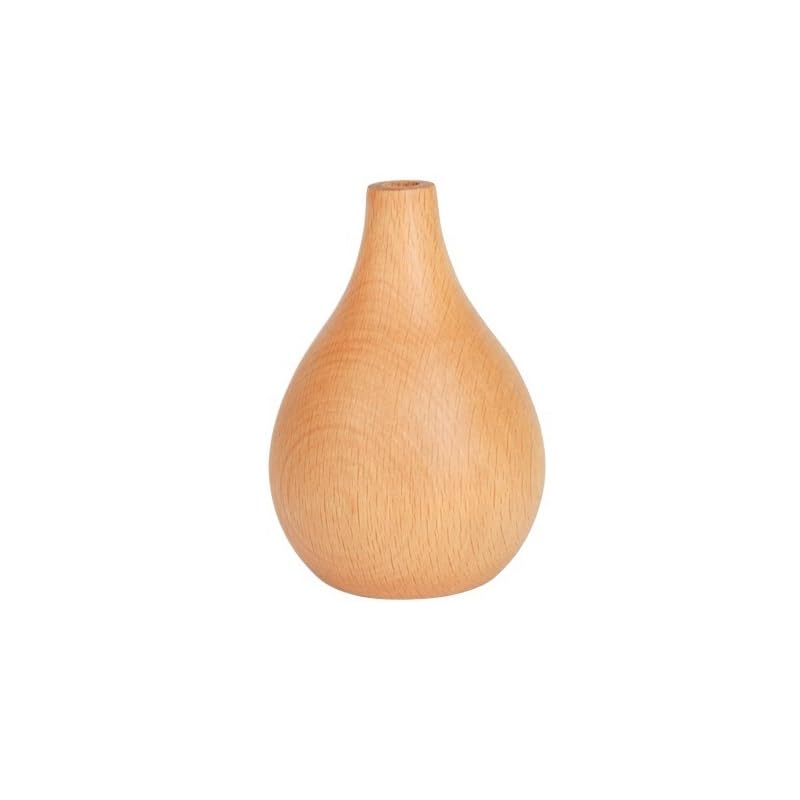 Support mural pour cintre de veste en bois avec vase d'entrée TUSUOD B
