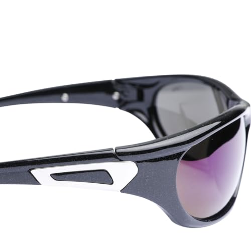 Trespass Scotty, Black, okulary przeciwsłoneczne polaryzacyjne z ochroną przed promieniowaniem UV, czarne
