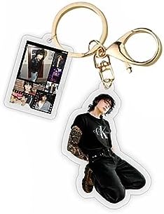 KPOP 2023 Jung Kook Solo Álbum SEVEN Chaveiro Acrílico Figura