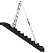 Little Giant Ladders Velocity 26-Ft Folding Multi-Position Ladder, Aluminum, 300 lb Load Capacity, Type 1A Extra Heavy Duty, 26-Ft Reach, with Ratchet Levelers and Wheels (15426-801)