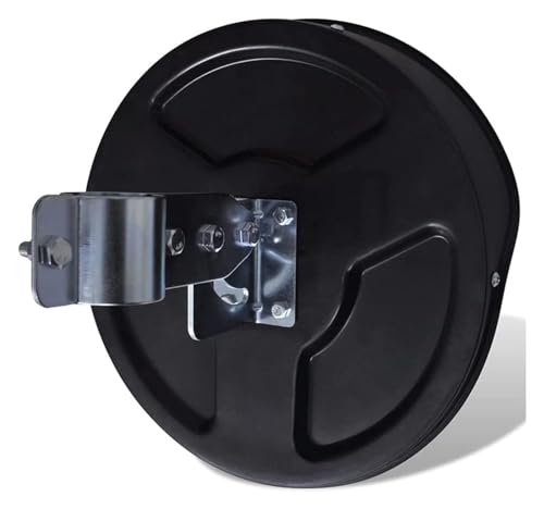 Miroir de circulation convexe extérieur 80cm avec support mural