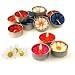 Relax spa shop® Daisy Flower Candle Colourful in Tea Lights, Floating Candles, Scented Tea Lights, Aromatherapy Relax (Pack of 10 Pcs.)