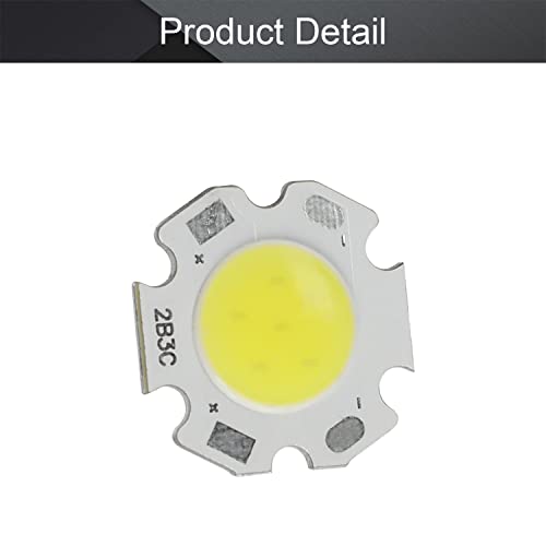 Image of Othmro 1Pcs 20*11mm(L*W) 3W LED Chip Bulb Super Bright High Power, 110lm 6500K Aluminum LED Bulb Surface Mounted Devices Light Beads,Floodlight for Camper Light Bulb, Home Reading, Light Marine Lamps