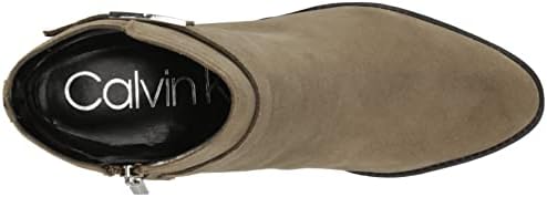 Calvin Klein Women's Dwayne Ankle Boot, Olive Green, 6 | Image 4