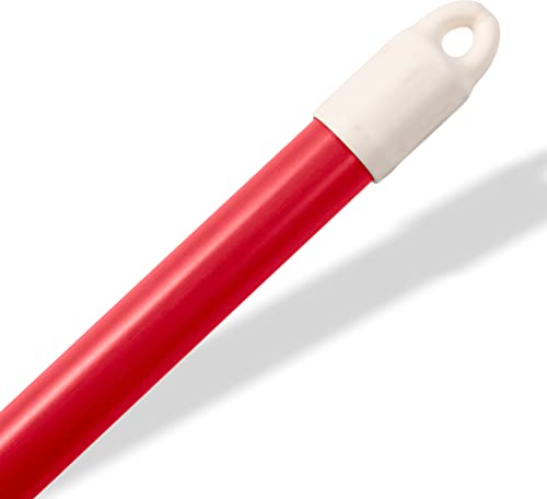 Image of SPARTA Spectrum Fiberglass Mop Handle with Quik-Release for Cleaning, Commercial, Residential, 60 Inches, Red