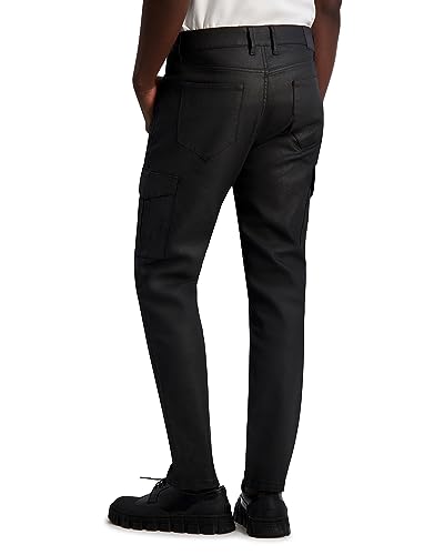 KARL LAGERFELD Men's Casual Waxed Cargo Pant4