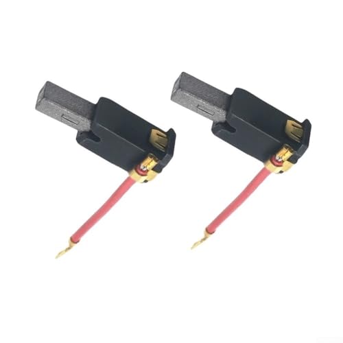 Yhenlovtt 2 piezas N292059 N421468 conjunto de caja de cepillo para lijadora DWE6411 DWE6420 DWE6421 DWE6423K, soporte de cepillo de carbono de repuesto con plástico + material de carbono, compatible