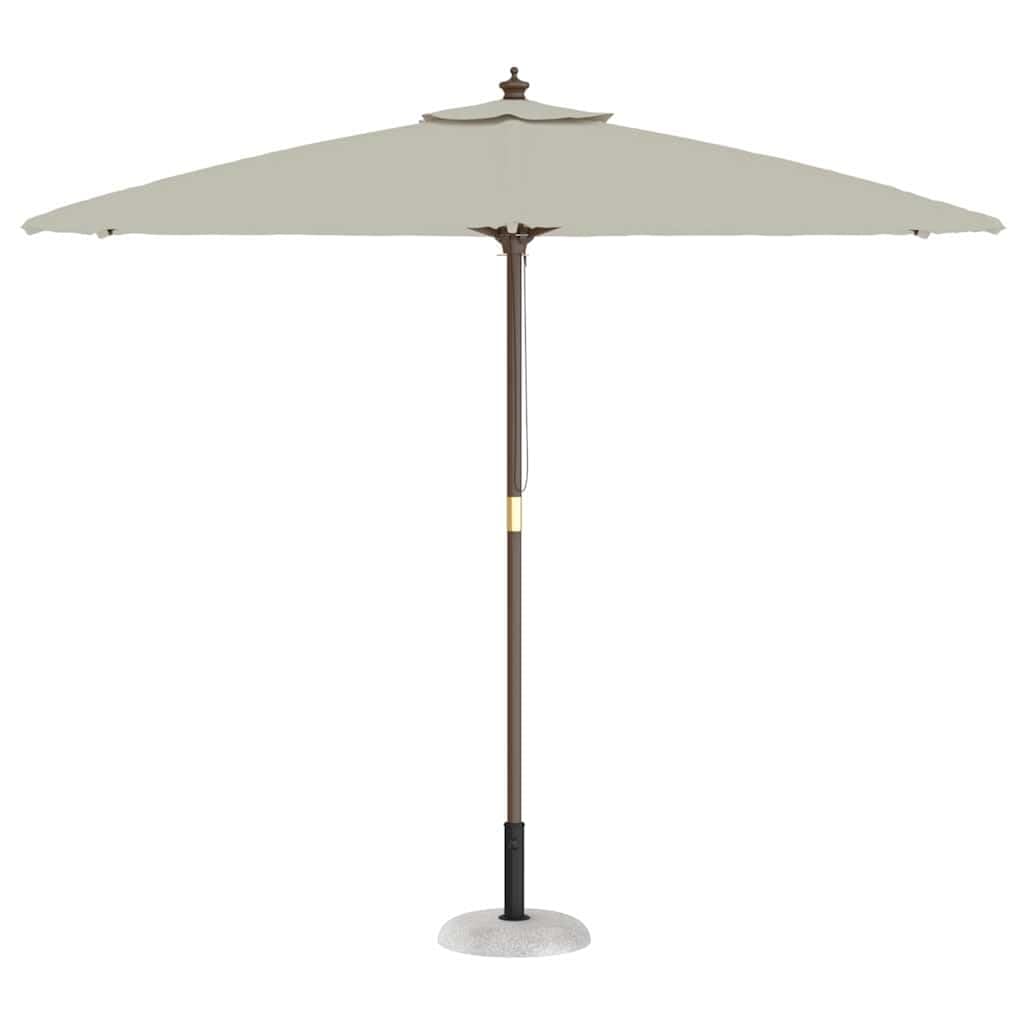Supporto per ombrellone, 21 kg, bianco, cemento, rotondo, arrotolabile, per giardino e terrazza, stabile base per ombrellone da 45 x 45 x 40 cm, per ombrellone da mercato e ombrellone da
