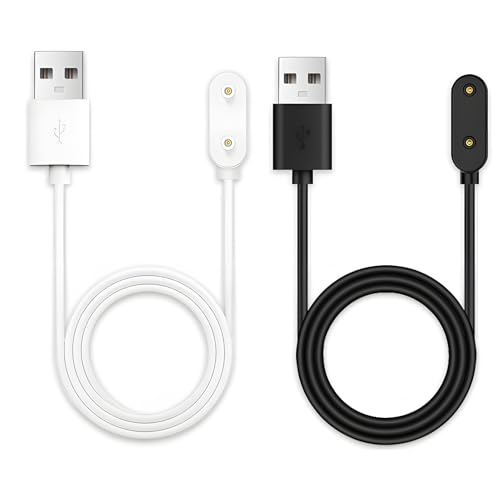 Cable de carga compatible con Huawei Watch Fit 3 2, cable USB cargador para Honor Band 6, cargador USB con 100 cm de longitud de cable, 2 unidades