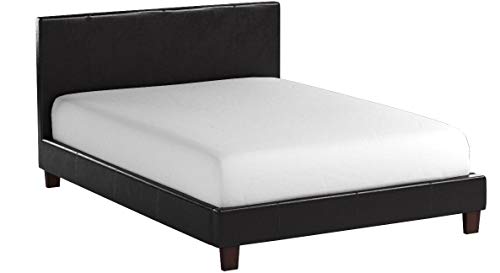 247Shopathome Platform-Beds, Queen, Espresso #TOP18