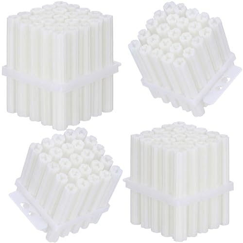 Lineshading 100 Pcs Anchors,3/16" X 1-1/2" for #4,5,6 Screws,Gray