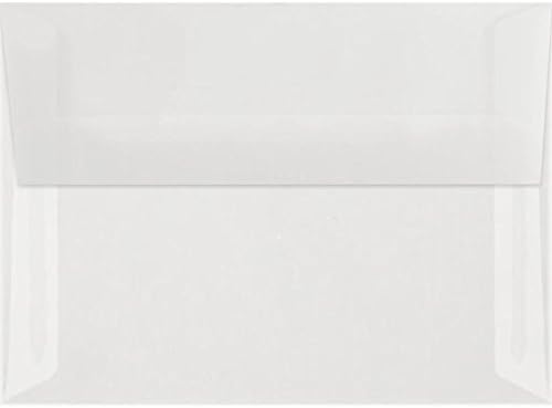 A7 Invitation Envelopes (5 1/4 x 7 1/4) - Yellow Gingham Printeriors (1000 Qty.)