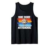 Photo Gallery okie dokie carciofo verdure pun detto umoristico canotta Photo Gallery okie dokie carciofo verdure pun detto umoristico canotta