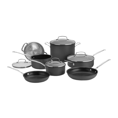 Image of Cuisinart Chef's Classic Nonstick Hard Anodized 11 Piece Set