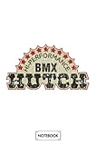  High Performance Bmx Motorcycle Notebook: Journal, Lined College Ruled Paper, 6x9 120 Pages, Planner, Matte Finish Cover, Diary