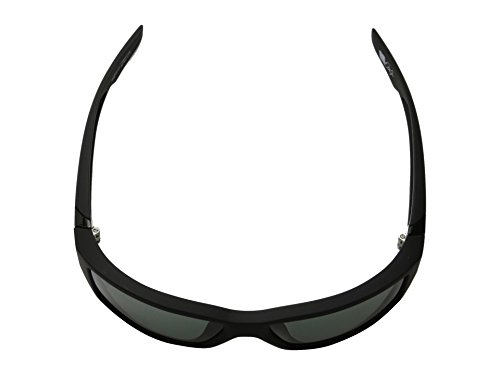 Spy Optic Dirty Mo Sunglasses Matte Black with Happy Grey Green Lens Sticker4