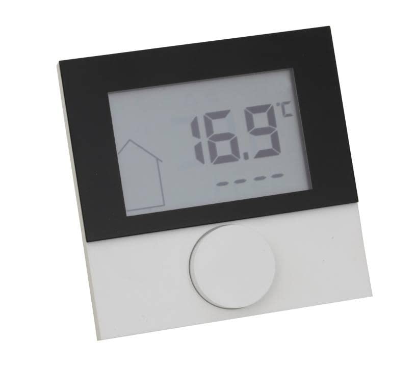 Möhlenhoff Fußbodenheizung Raumthermostat Alpha Regler direct Control Display 24 V mit Designscheibe LCD