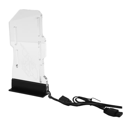Generic Soporte Vertical para GPU con Conector RGB Direccionable, Fuerte Soporte para Tarjeta Gráfica, Personalizable, 1 para GPU para Constructores de Bricolaje