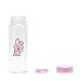 HoneyJar BT21 Cooky Character Tritan Reusable Tumbler Water Bottle Cup with Sleeve, 500 mL, Pink