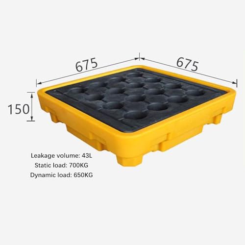 Plateforme de rétention polyéthylène avec plateau antidérapant - 3