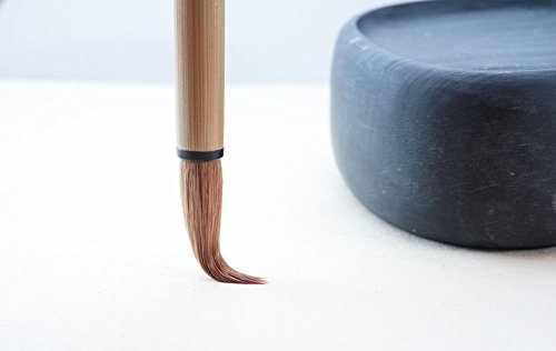Easyou Hu Brush Chinese Brush For Running Cursive Script Of Calligraphy And Landscape Drawing Bamboo Orchid Painting Pure Wolf Hair(Weasel) 0.752.9Cm(0.3"1.14") Lhsh M #TOP4