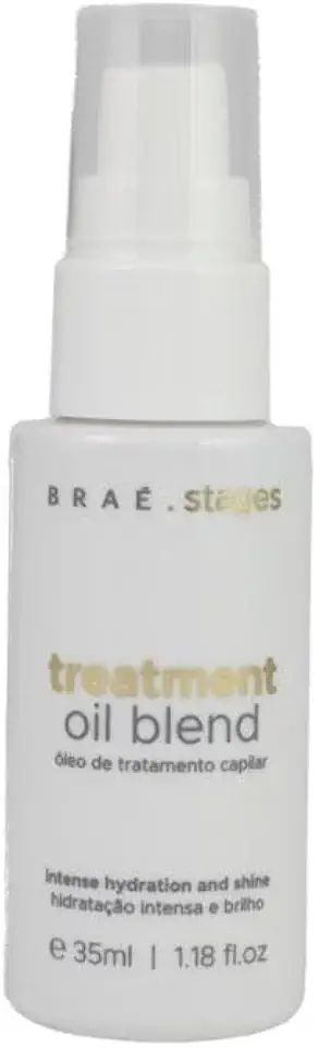 BRAÉ Óleo Condicionante Capilar Stages - Mix De Óleos, 35ml - Brilho Intenso, Leveza e Controle De Frizz - Tratamento De Salão
