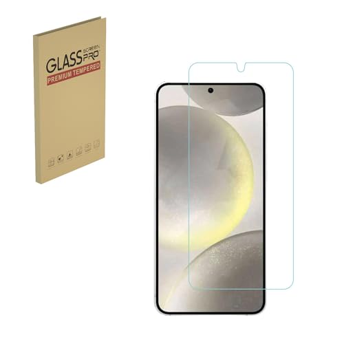Pellicola Protettiva per Samsung Galaxy S24 5G 6.2 Pollici Vetro Temperato HD 9H Durezza Case Friendly Facile Installazione Anti Scratch Bubble Free 1 pezzo