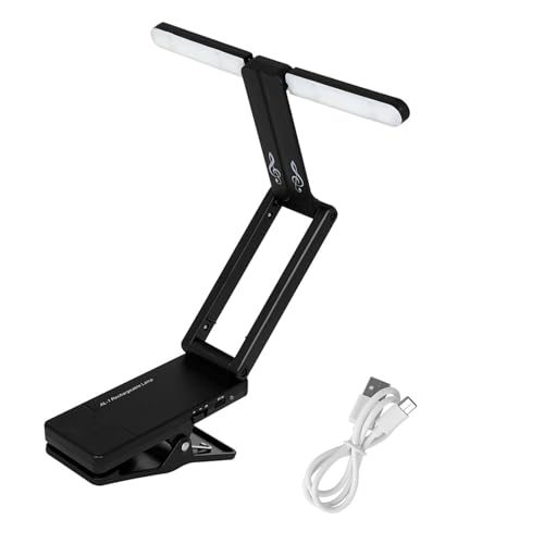 Lampe LED à clipser pour pupitre de musique piano orchestre rechargeable