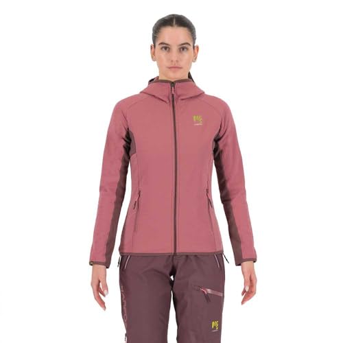 Chaqueta Karpos Marmolada Hoodie cortavientos de mujer para montaña y trekking